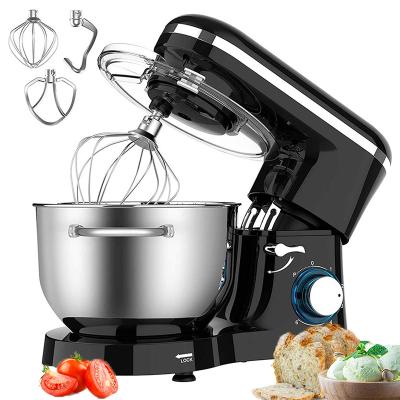 China Professional Stand Mixer Ejector Button Household Food Processor Bread 6 Speed ​​Food Mixer Cake Dough Smoothie Maker Stand Mixer for sale