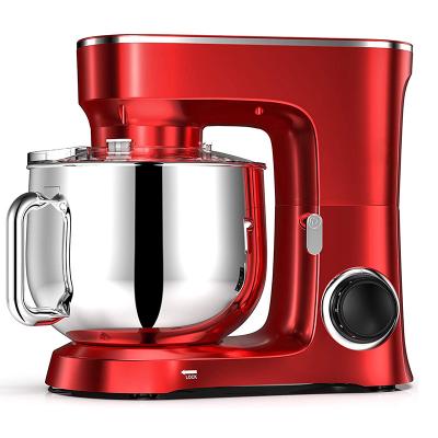 China Multifunctional Home Professional Food Mixer Design Household Appliances Kitchenaid 1400W Dough Mixer Stand Tilt Head for sale