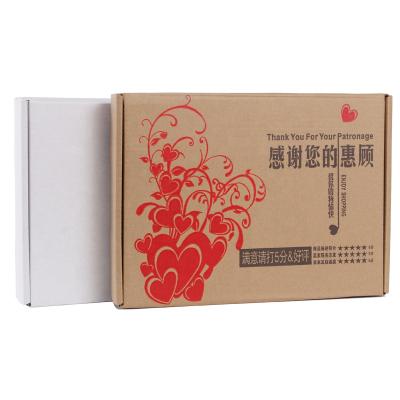 China Recyclable custom logo personalized e-commerce paper box corrugated postal mailing box mailer box for sale