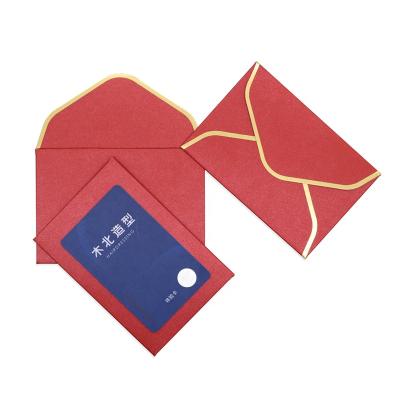 China Mini Size Customizable Envelope Wedding Gift Recycled Custom Printed Creative Paper Envelopes With Logo for sale