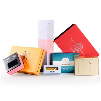 China Luxury Recyclable Paper Gift Box Paper Packaging Box Color Packaging Printing Customized Logo Package Box for sale