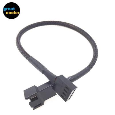 China CPU Fan Extension Cable Motherboard 2pin 3pin 4pin Chassis Fan CPU Fan Extension Cable--01 for sale