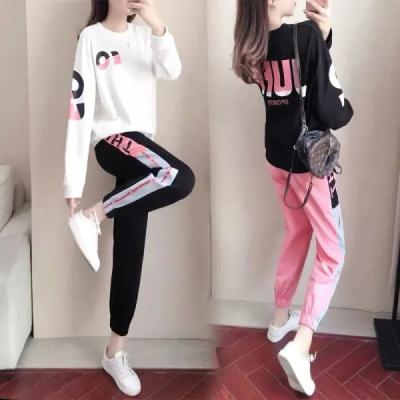 China Hot Selling Viable Sportswear Women's Jogging Suits Women's Training Jogging Suits Jogging Suits Sport Tracksuit Black for sale