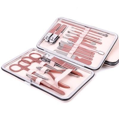 China High quality tool box of manicure pedicure set, mini manicure and pedicure set for sale