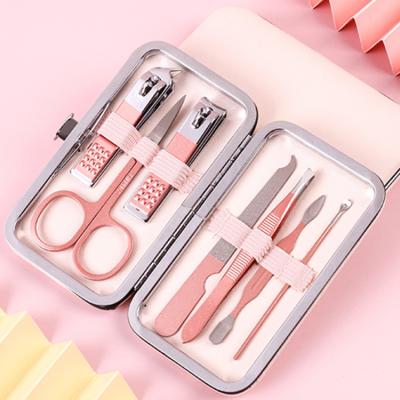 China High Quality 17 in 1 Manicure Kit Grooming Leather Manicure Set for sale