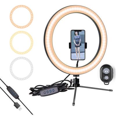 China Hot Photography amazon sale selfie ring light tiktok ring light 10 inch 26cm ring light for photography for sale