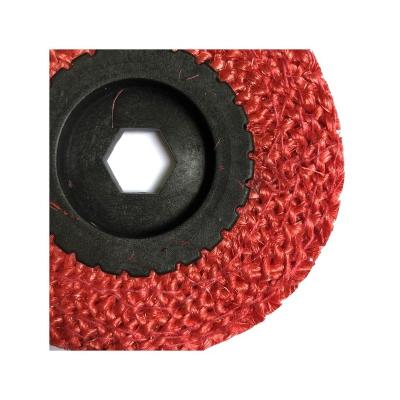 China Factory direct sales low noise custom color fin discs grinding 100mm polishing wheel for sale