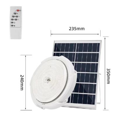 China Outdoor Mounted Modern Solar Ceiling Led Light High Quality Household Led Solar Ceiling Light for sale