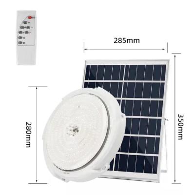 China Surface Mounted High Brightness Energy Saving Solar Ceiling Pendant Light With Remote Control for sale