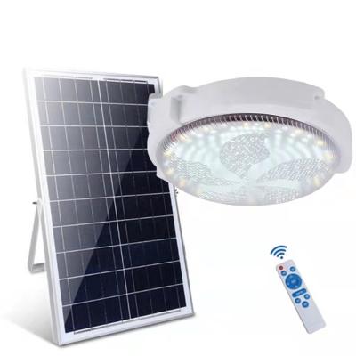 China Surface Mounted 2022 New Products 5v Indoor Solar Ceiling Light ABS Material IP67 Two Colors Light Solar Ceiling Light for sale