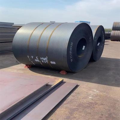 China Building Construction Aisi S235jr Q235 16mm Hot Rolled Zinc Dipp Electro Galvanized Black Ms Boiler Mild Low Carbon Steel Strip Coils for sale