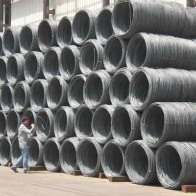 China Main Building Construction SAE 1008b Hot Rolled Low Carbon Steel Wire Rod 6.5mm 5.5mm In Coils for sale