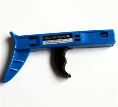 China DEMOELE TG-100 Nylon Cable Ties Fastening Gun For width 2.4-4.8mm Cable And Wire Tool for sale