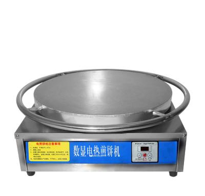 China Easy Operation Commercial Automatic Electric Crepe Maker Multifunctional rPancake Maker with  Iron Plate for sale