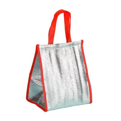 China Wholesale Waterproof Insulated Takeout Portable Bag Large Capacity Aluminum Foil Bag Color And Style Customization for sale