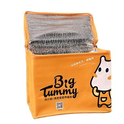 China Barbecue Waterproof Outdoor Cartoon Aluminum Foil Thickened Insulation Bag Development Logo Portable Lunch Bag for sale