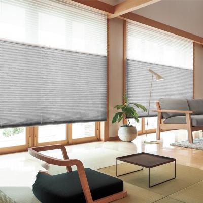 China Minimalist Master Bedroom Price Manufacturer Honeycomb Blinds Honeycomb Bottom Up Down Top Blinds for sale