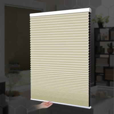 China Minimalist Honeycomb Blind Blackout Curtain Guest Rooms Cordless Honeycomb Shade for sale