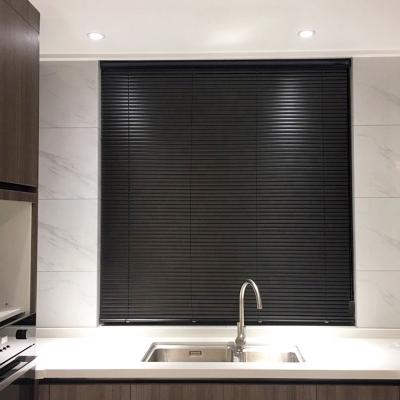 China New Minimalist Style Hotel Modern Aluminum Blind Track Blackout Blinds Window Shades for sale