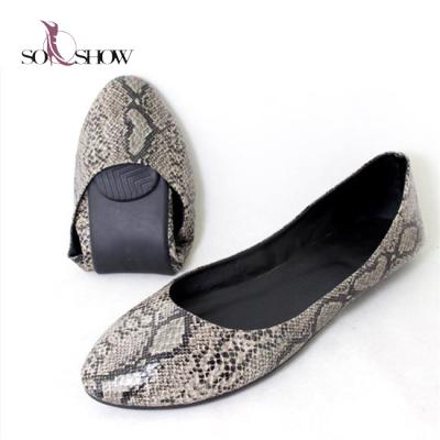 China Best Foldable Shoes Ladies Shoes Bulk Flat Ladies Love Low Heel Shoes for sale