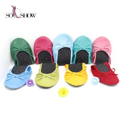 China Walking Shoes Gift Disposable Cheap Foldable Flat Shoes Wedding , Women Foldable Shoes for sale