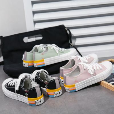 China Wholesale Classic Low Top Canvas Shoes New Trend Sneakers High Top Student Slip-On Shoes Sports Outdoor Shoes for sale