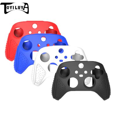 China Newest XBOX SERIES Xcontroller TOYILUYA 2021 Anti-skid Protective Skin Rubber Case For Xbox Series X S Controller Silicone Gel Case for sale