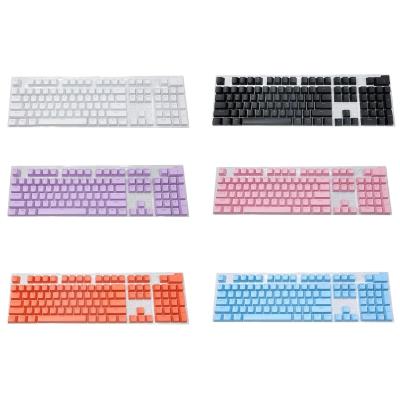 China Custom Cute Wireless Universal Teclado Mecunico Axis Teclados Gaming Black Key Covers Backlit Mechanical Keyboard Keycaps for sale