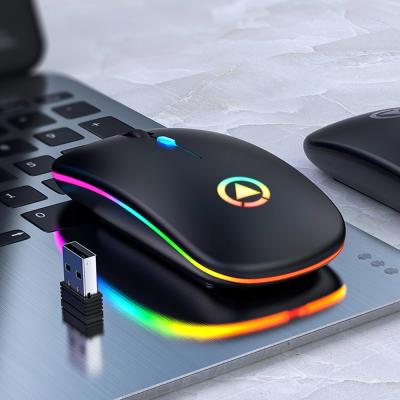 China New Durable Wireless Gaming Mouse Para Celular Mouse Sem Fio Touch Smart Teclado E Gamer Mouse Personalizado Recharger for sale