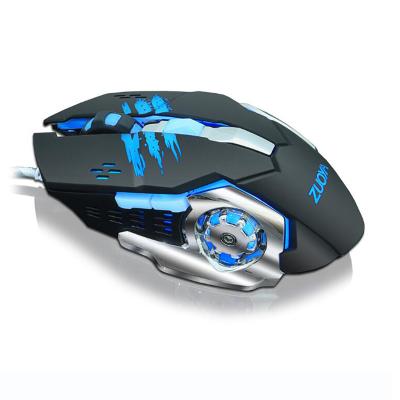 China Durable Gaming Mouse 3200 DPI Mouse 6 Buttons Wired USB Wired Optical LED Gaming Mouse For PC Computer Scientist Gamer for sale