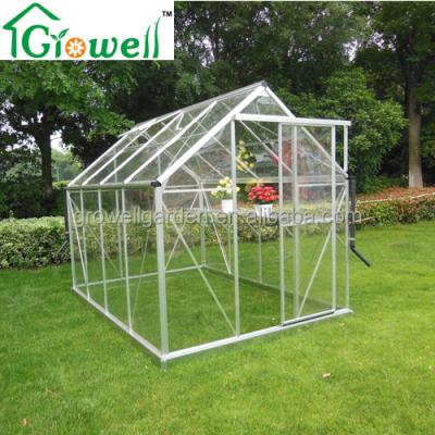 China Easily Assembled 2018 New Clear Solid Polycarbonate, Aluminum Walk In Greenhouse for sale