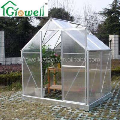 China Easily Assembled High Quality Aluminum Switch Low Cost DIY Greenhouse for sale