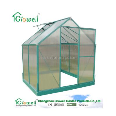 China Easily Assembled Polycarbonate Worm Garden Greenhouse for sale