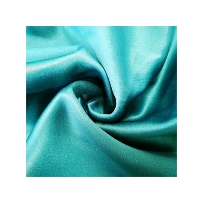 China Pretty Polyester Woven Lining Fabric Silk Table Cover Polyester Twill Lining Fabric Silk Tablecloth for sale