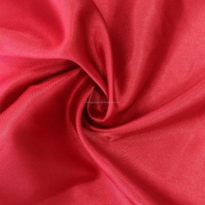 China Factory supply 100 soft waterproof textile price 190T anti-static silk plain lining taffeta polyester fabric for sale