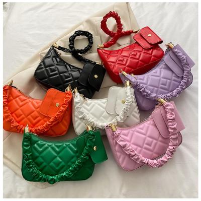 China Wholesale Fashion Luxury Cross - Body Bags Women Handbags Ladies Shoulder Purses Luxury PU Leather Cheap Handbags for sale