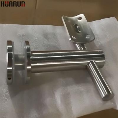 China Manufacturer Wall Mounted SS Stair Railing Adjustable Pipe/Stainless Steel Support Railing Accessories For Stair Railing Bracket for sale