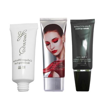 China 50Ml 60Ml 75Ml Cosmetic Sugar Cane Exfoliator Cream Face Packaging Cosmetic Super Oval Plastic For Cosmetics Cosmetics Tube for sale