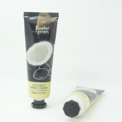 China Matte Coating Biodegradable Pe Material 80Ml Cosmetic Packaging Hand Cream With Screw Cap For Sale Body Plastic Tube for sale