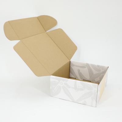 China OEM Design Package Mailing Package Eco - Friendly Recyclable Colorful Cosmetic Kraft Paper Mailing Box for sale