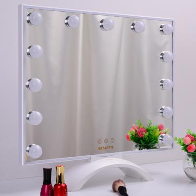 China High Quality Shenzhen Cosmetics Lighted Make Up Mirror Sublimation Smart Studio Led Mirror Light For Make Up for sale