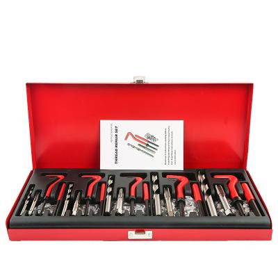 China 131 Piece Wire Repair Damaged Portable Wire Repair Tools Set, Wire Socket Tool Box, Steel Wire Wire Socket Repair Kit for sale