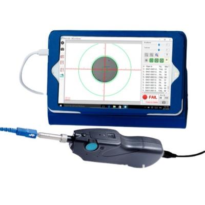 China Fiber Inspection Handheld Video Fiber Optic Inspection Microscope for sale