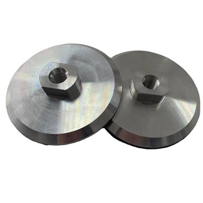 China Polish Pads Backing For Angle Grinder Aluminum Backer Pad Backing Pad For Polisher Self Grabbing Back Relief Polish Pads Angle Grinder for sale