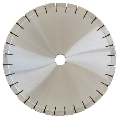 China Diamond Diameter 450 mm diamond saw blade diamond cutting blade for granite and marble quartz with 20 mm knife head for sale