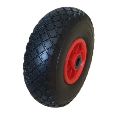 China Pneumatic High Quality Rim 2.50-4 PU Foam Plastic Wheel 260mm for sale