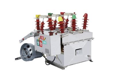 China 12kV Outdoor Vacuum Circuit Breaker Stainless Steel Made 3 Poles Outdoor Powerful Vacuum Circuit Breaker Silver Color for sale