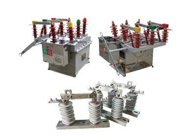 China Outdoor High Voltage Vacuum Circuit Breaker High Efficiency Used By Industrial System With Hookstick Switch with 3 Poles for sale