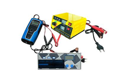 中国 6A 12A 12V Lead-Acid Motor Battery Charger Led Display 50Hz Automatic Power Supply Adapter 販売のため