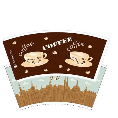 China Waterproof Double Wall Paper Cup Materials High Quality Custom Size  Food Beverage Cup coffee for sale